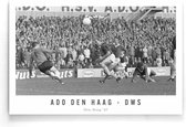 Walljar - ADO Den Haag - DWS '67 - Zwart wit poster