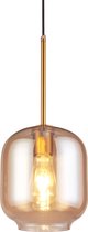 Design hanglamp met amber glas - Venice