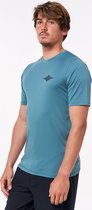 Rip Curl - UV-zwemshirt voor heren - Savage Cuts - Korte mouw - Muted Green - maat XL