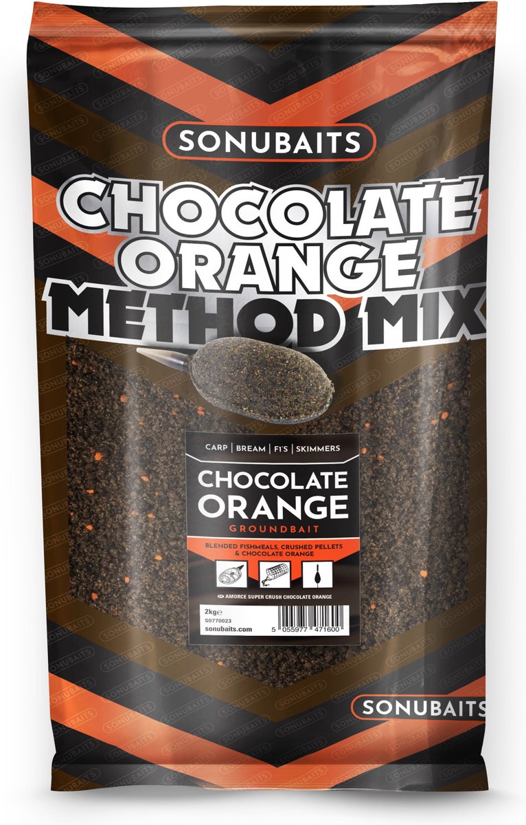 Sonubaits Chocolate Orange Method Mix 2kg | Lokvoer