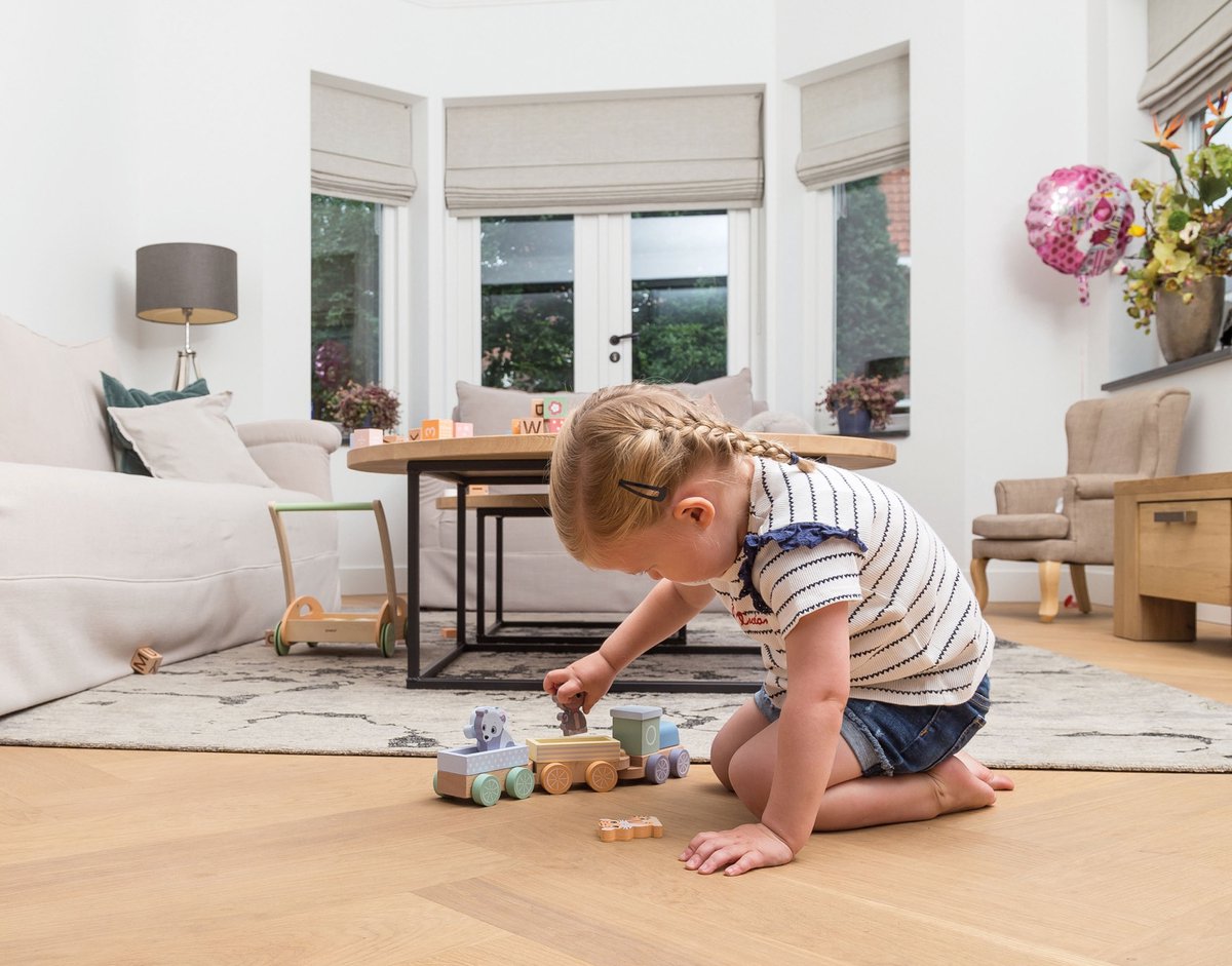Jouéco Treinset the wildies family hout — afbeelding 5