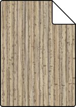 Proefstaal Origin Wallcoverings behang bamboe lichtbruin - 347401 - 26,5 x 21 cm