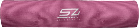 Senz Sports Yogamat Premium - 180 x 60 x 0.6 cm - Roze met print van Senz Sports — afbeelding 2