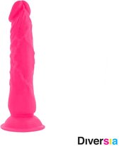 DIVERSIA | Diversia Flexible Vibrating Dildo 21 Cm - Pink