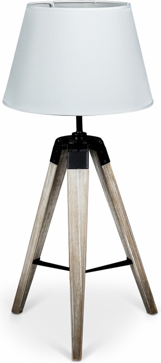 Lanterfant® Lamp Leentje - Wit - Driepoot - Middelgroot