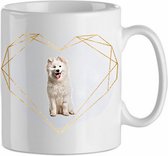 Mok Samoyeed 1.1| Hond| Hondenliefhebber | Cadeau| Cadeau voor hem| cadeau voor haar | Beker 31 CL