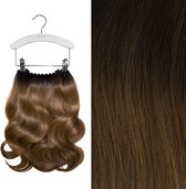 Balmain Hair Dress 45 cm. - Memory®Hair - Kleur Sydney, mix van warme bruine tinten