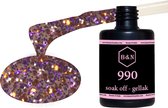 Gellak - 990 - 15 ml | B&N - soak off gellak