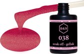 Gellak - 038 - 15 ml | B&N - soak off gellak