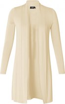 YESTA Ayla Long Essential Vest - Soft Sand - maat 4(54/56)