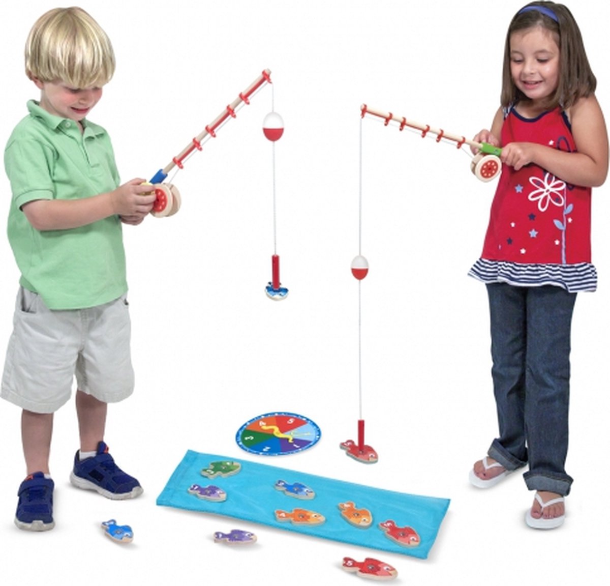 Magnetisch Visspel - Met 40 Vissen En 4 Hengels - Elektrisch Visspel Muzikaal Visspeelgoed Educatief Spelcadeau Voor Jongens En Meisjes Van 3 Jaar En Ouder