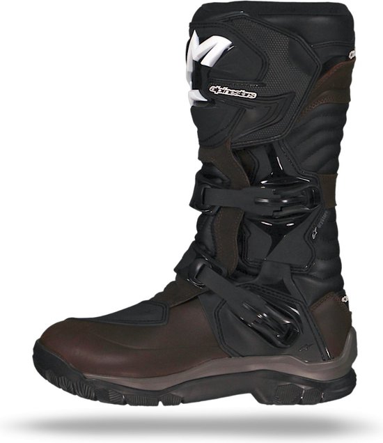 ALPINESTARS Belize Drystar Oiled Brown-Black - Adventure motorcycle boots | /en