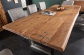 Eettafel Mammoet Artwork 220cm Massief Acacia Hout - 41325