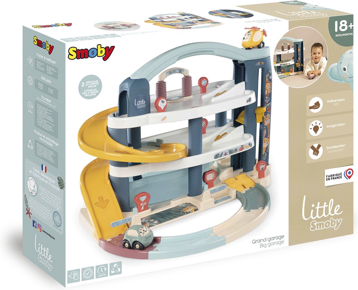 Smoby - Little Smoby - Garage - Eerste Speelgoedgarage — afbeelding 5