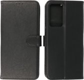 Xioami 12 Pro Hoesje - Book Case Telefoonhoesje - Kaarthouder Portemonnee Hoesje - Wallet Cases - Zwart