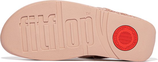 FitFlop Lulu Glitter Toe-Thongs PU Glitter ROSE - Taille 40