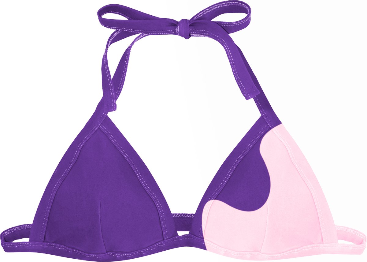 Sea'sons Bikini Top Dames - Kleurveranderend - Paars-Roze