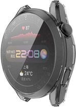 Strap-it TPU case - transparant bescherm hoesje geschikt voor Huawei Watch 3 Pro - doorzichtige beschermhoes voor Huawei Watch 3 Pro