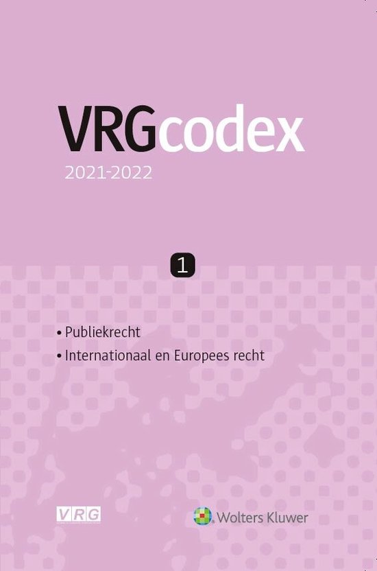 VRGcodex 20212022 9789403020518 Boeken bol