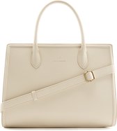 Violet Hamden Essential Bag Dames Laptoptas/Shopper Kunstleer - Beige