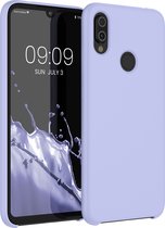 kwmobile telefoonhoesje geschikt voor Xiaomi Redmi Note 7 / Note 7 Pro - Hoesje met siliconen coating - Smartphone case in pastel-lavendel