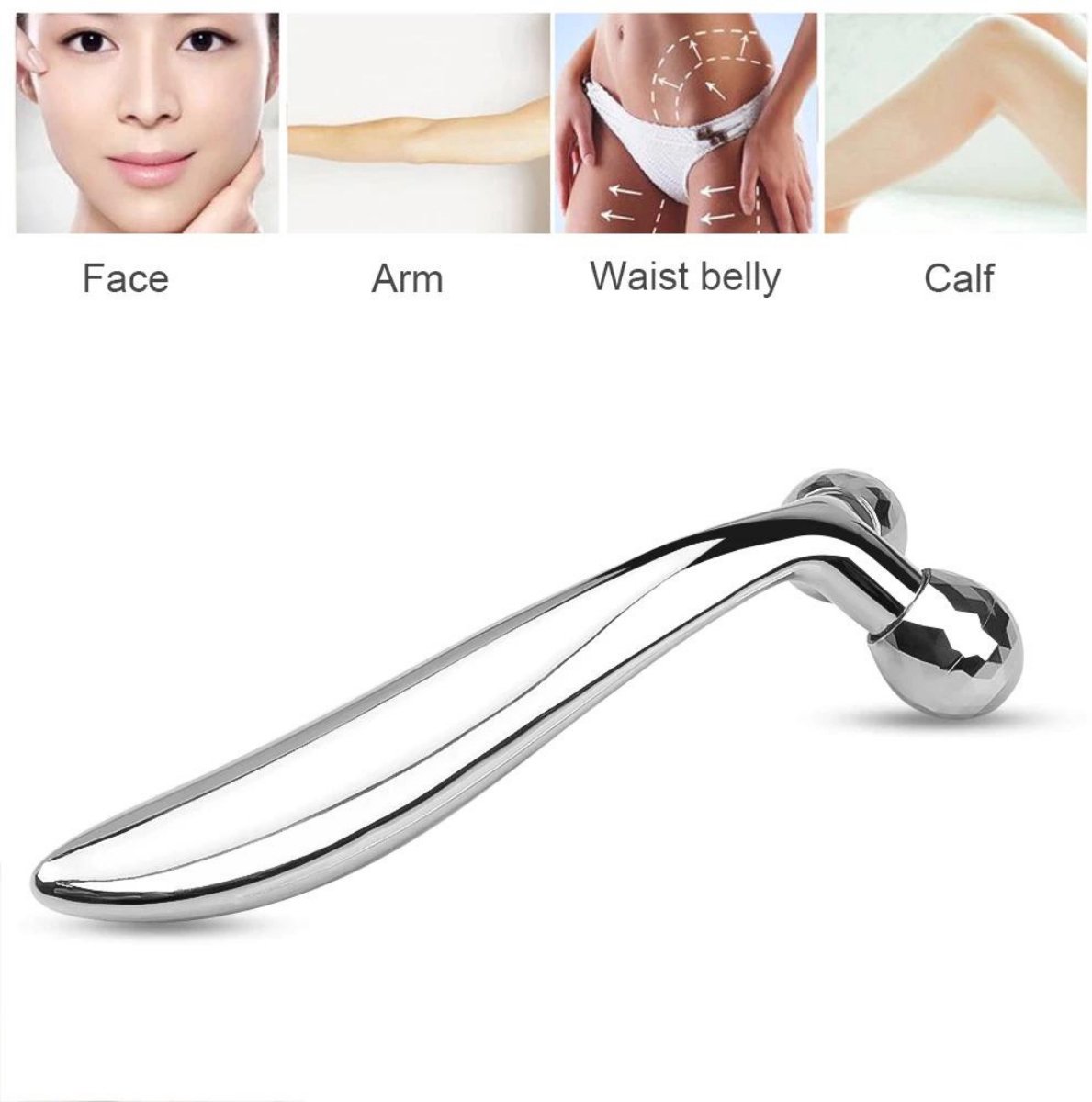 3D Face Lift Massager Gezicht Roller Anti Rimpel Anti Onderkin Face Roller bol