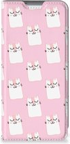 Bookcase Valentijn Cadeaus Xiaomi 12 | 12X Smart Cover Hoesje Sleeping Cats