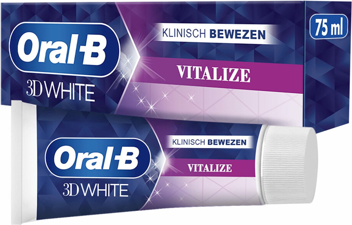 Oral-B Tandpasta - 3D White Vitalize - 12x 75 ml