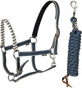 Horka - Halstersey Summer - Licol & Corde - Leadrope - Steelblue - Taille Cob