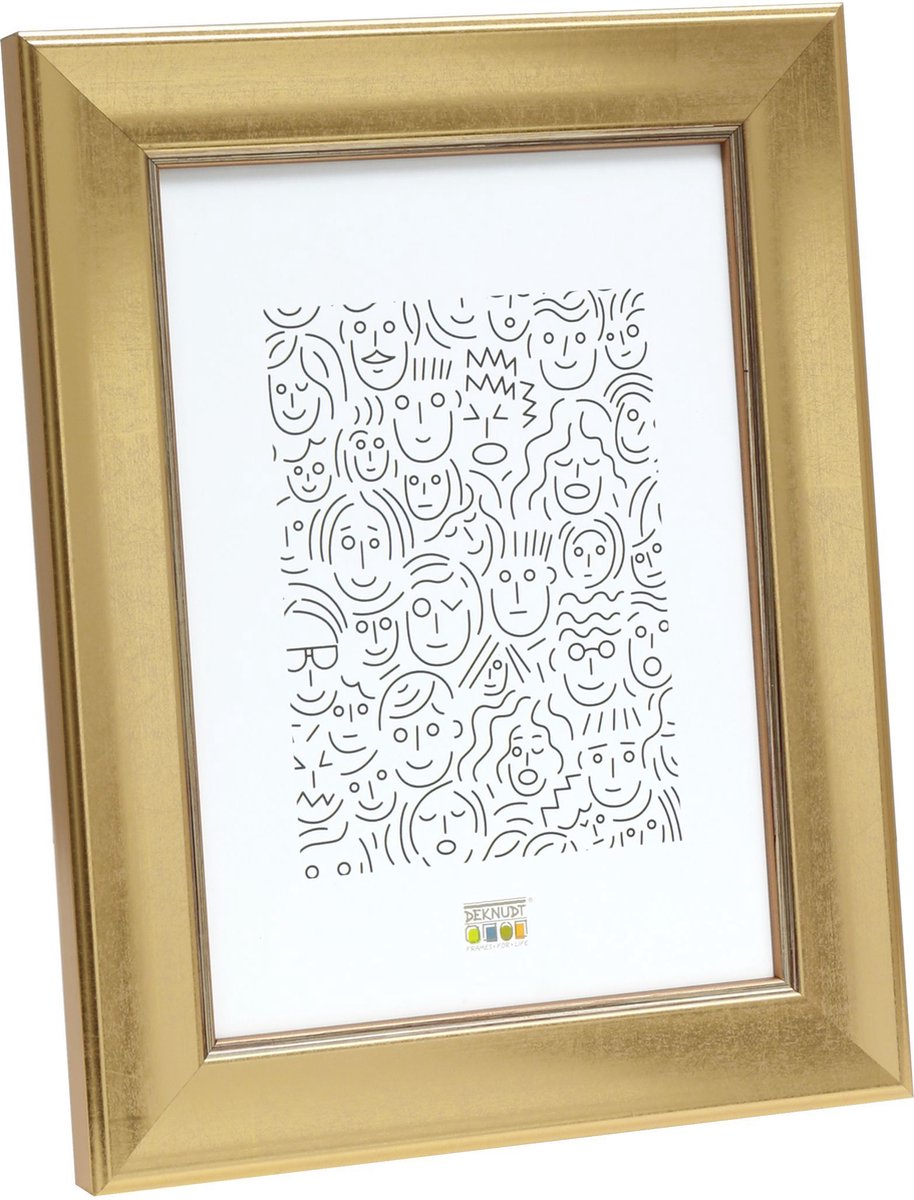 Deknudt Frames fotolijst S45YA1 - klassiek goud - voor foto 20x25 cm