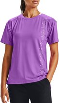 T-shirt Under Armour  Sport Graphic SS - Paars - Maat L