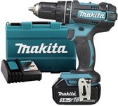 Makita DHP482RF 18V Li-Ion accu klopboor-/schroefmachine set (1x 3.0Ah accu) in Mbox