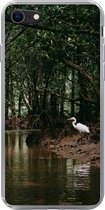 Coque de téléphone compatible avec iPhone 8 - Héron - Forêt - Plus - Coque en Siliconen