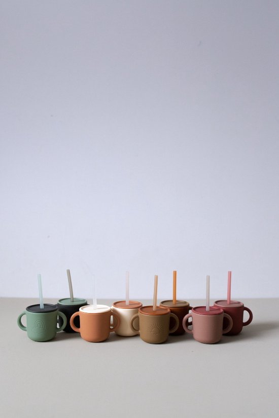 By Lille Vilde Sage & Forest 2 Stuks Drinkbeker met Deksel LV-CUP-63 van By Lille Vilde — afbeelding 5