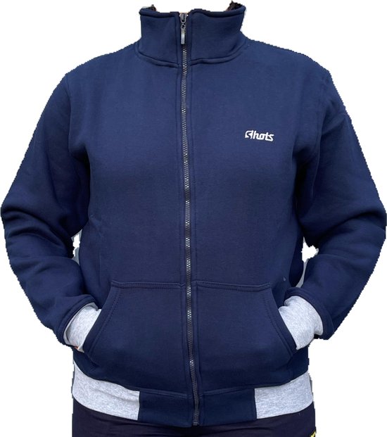 Foto: Embrator dames jogging vest donkerblauw maat l