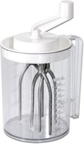 Slagroomklopper 1L wit