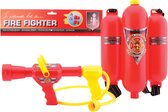 Brandweer brandblusser rugzak