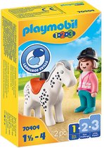 Playmobil 1.2.3. Ruiter met paard