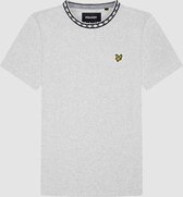 Argyle Rib T-Shirt D24 Light Grey Marl