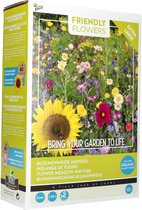 1x Bloemzaden 'Friendly flowers xl - bloemenweide 50m2' - BULBi® bloembollen en planten met bloeigarantie