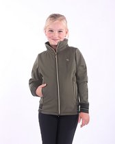 QHP Softshell jas Lieke Junior - maat 176 - Olive