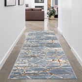 Magic Floor - Tapijt - Vloerkleed - PERA 0425A - Grijs - Polyester - (150x80cm)