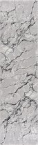 Magic Floor - Tapijt - Woonkamer - Vloerkleed Gabardin 12502 - Grijs - Polyester - (300x80cm)