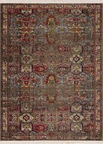 Magic Floor - Tapijt - Woonkamer - Vloerkleed RAKKAS 0289A - Bordeaux - Polyester - (290x200cm)