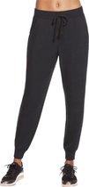 Skechers Restful Jogger Pant W03PT49-BLK, Vrouwen, Zwart, Broek, maat: S