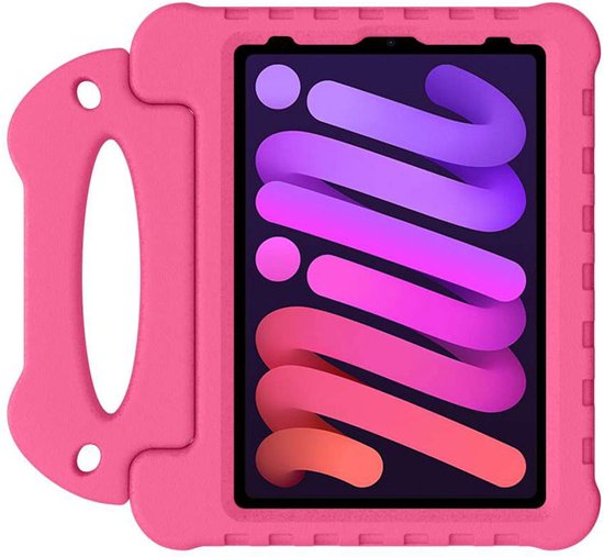 iPad mini 6 2021  hoesje - Just in Case -  Roze - EVA-foam