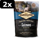 2x CARNILOVE SALMON ADULT 1,5KG