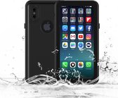 Waterproof iPhone X XS case IP68 waterdicht hoesje - Zwart - Tot 2 meter onderwater