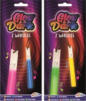 Grafix Glow in the dark fluit 2 stuks (1 stuk) assorti