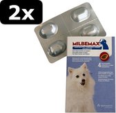 2x MILBEMAX KAUW S HOND/PUP 4TBL